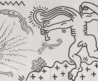 Keith Harings Monumental Mural Returns to Amsterdam