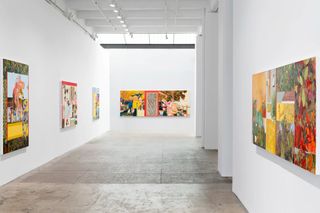 Contemporary art exhibition Lucia Laguna Apenas meus cabelos sao brancos... Only my hair is white... at Galerie Lelong Co. New York United States