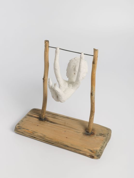 Horizontal bar exercise by Masao Nakahara contemporary artwork Sculpture