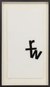 Untitled desenhos lineares by Mira Schendel contemporary artwork works on paper
