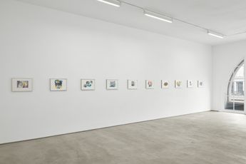 Contemporary art exhibition Helen Marten 18 Works on Paper at Sadie Coles HQ Kingly Street London United Kingdom