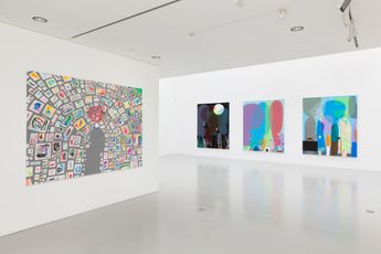 Contemporary art exhibition Peter McDonald Mushrooms of Language at Kate MacGarry London United Kingdom
