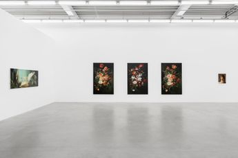 Contemporary art exhibition Ted Pim Full Moon at Almine Rech Brussels Belgium