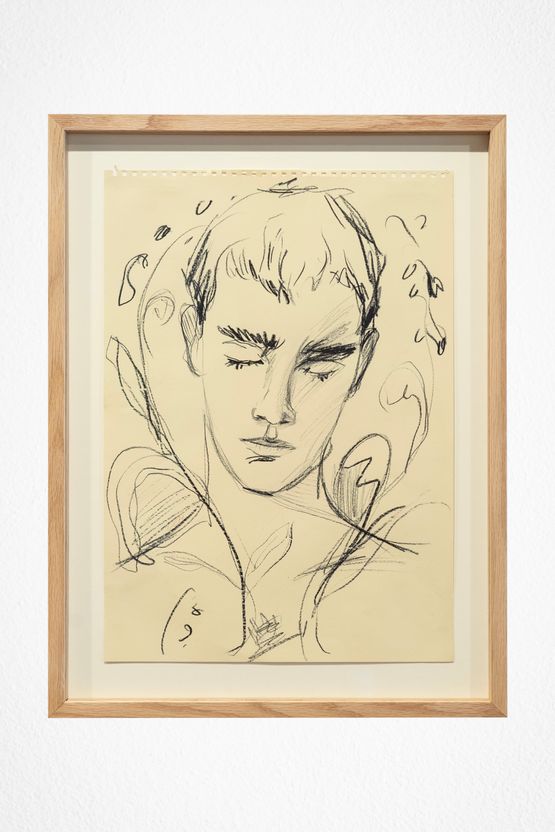 The Shepherd by Luke Edward Hall contemporary artwork Works on Paper