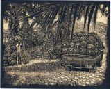 Oil palm harvest by Maryanto contemporary artwork painting
