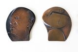 Picasso medal by Jane Mcadam Freud contemporary artwork sculpture