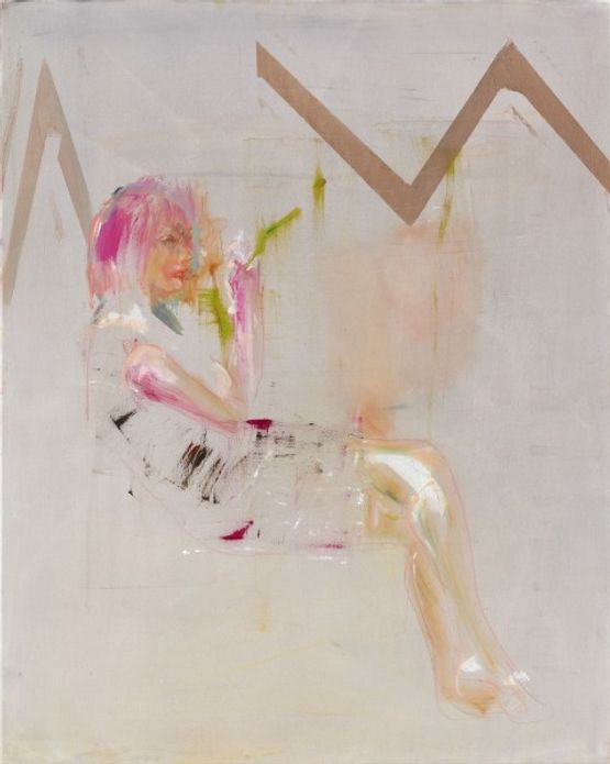 Tokyo by Robert Muntean contemporary artwork Painting