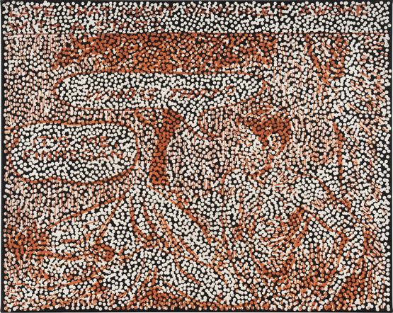 Untitled CREITPOW by Daniel Boyd contemporary artwork Painting