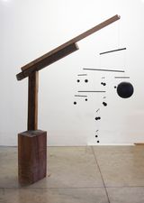 Mobile n 22 by Xavier Veilhan contemporary artwork installation
