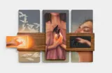 Eclipse by Arghavan Khosravi contemporary artwork painting