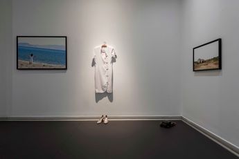 Contemporary art exhibition Didem Erk The Blue Ballad at Zilberman Dialogues Istanbul Turkiye