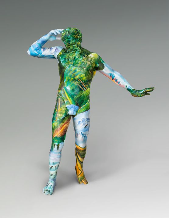 New Marsyas by Xu Zhen contemporary artwork Sculpture