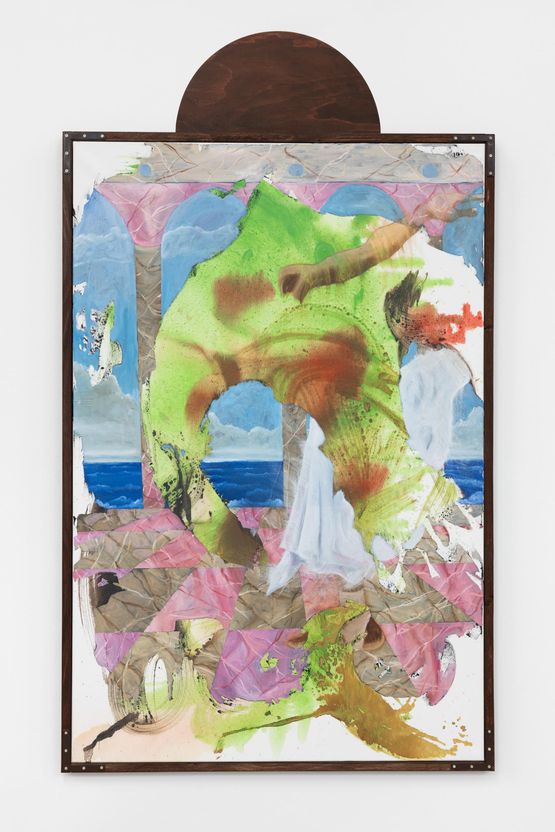 Et in speculo Arcadia by Thomias Radin contemporary artwork Painting