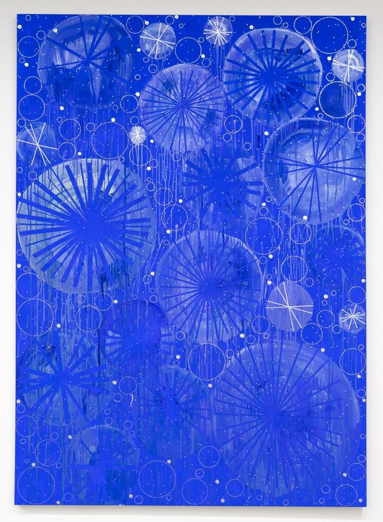 Some Greater Plan for Claire 9 by John Reynolds contemporary artwork Painting