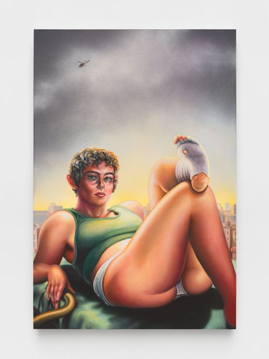 Panopticon Pol Lower East Side by Alannah Farrell contemporary artwork Painting