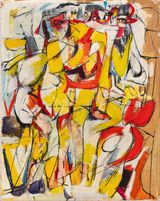 Study for Sirens by Jack Tworkov contemporary artwork painting