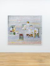Menu by Kim Dingle contemporary artwork painting