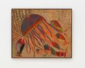 Sem titulo Agua viva e piranhas Untitled Jellyfish and piranhas by Chico Da Silva francisco Domingos Da Silva contemporary artwork Works on Paper