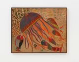 Sem titulo Agua viva e piranhas Untitled Jellyfish and piranhas by Chico Da Silva francisco Domingos Da Silva contemporary artwork works on paper