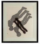 Wunde by Jurgen Brodwolf contemporary artwork mixed media works on paper