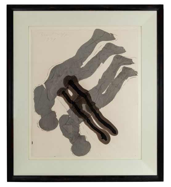 Wunde by Jurgen Brodwolf contemporary artwork Works on Paper