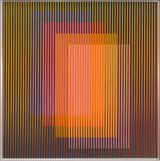 Physichromie Panam 130 by Carlos Cruz-Diez contemporary artwork mixed media