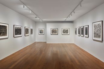Contemporary art exhibition Leon Kossoff Everyday London at Timothy Taylor 515 West 19th Street New York United States