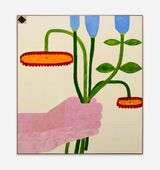 Jardin familier by Galina Munroe contemporary artwork painting works on paper