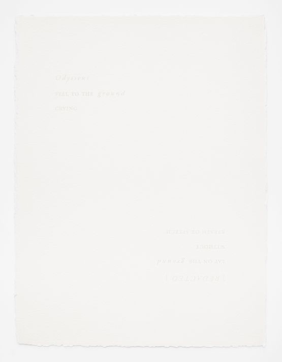 The Wine Dark Sea Breath or Speech by Stanislava Pinchuk contemporary artwork Works on Paper