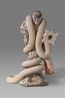 Alien 3  Roman column Western Han Tomb Pottery Female Dancer by Xu Zhen contemporary artwork Sculpture