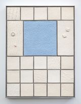 Absorption Panel Blue Screen by Ry Rocklen contemporary artwork sculpture