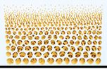 Vestige edd-gold by Kim Jaeil contemporary artwork Painting