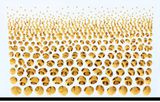 Vestige edd-gold by Kim Jaeil contemporary artwork painting