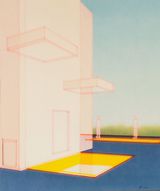 Where Quiet Expands by Lov-Lov contemporary artwork works on paper