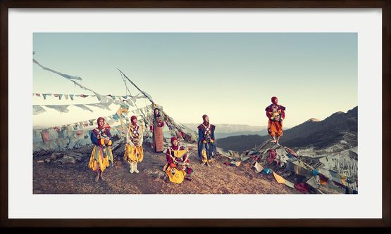 Ngalop  Chele La Pass Paro  Bhutan by Jimmy Nelson contemporary artwork Photography