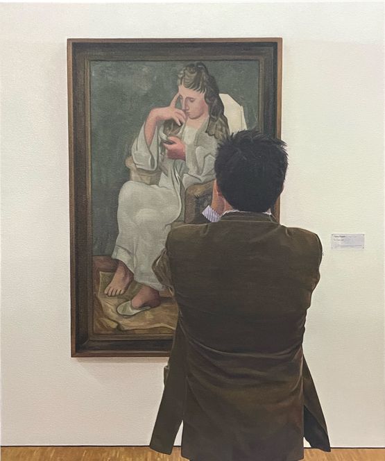 Untitled by Annie Cabigting contemporary artwork Painting