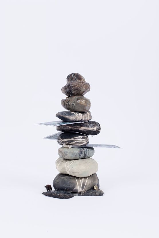 Mignon Votive  Double Herdsman Pebble 9 by Haegue Yang contemporary artwork Sculpture