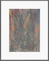 Arrival IV by Sabine Moritz contemporary artwork drawing works on paper