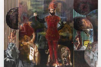 Contemporary art exhibition Matthieu Ronsse Hotel Prado at Templon Brussels Belgium