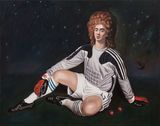 Fake Foreigner by Qin Qi contemporary artwork painting