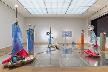 Contemporary art exhibition Isa Genzken WASSERSPEIER AND ANGELS at Hauser  Wirth London United Kingdom