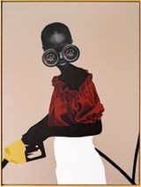 IGBATA FUEL by Azuka Muoh contemporary artwork mixed media painting print