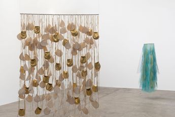 Contemporary art exhibition Claudia Casarino Corte at Fortes DAloia  Gabriel Sao Paulo Brazil