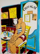 Le Marais 3 by Cristina Banban contemporary artwork print