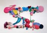 Ghost in the Liquid Room Nail Polish and Body Cream 12 by Teppei Kaneuji contemporary artwork mixed media