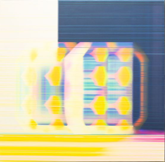 A Paused Thought by Lov-Lov contemporary artwork Painting