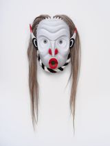 Kwakwakawakw Musgamakw Dzawadaenuxw First Nation Pookmis by Beau Dick contemporary artwork sculpture