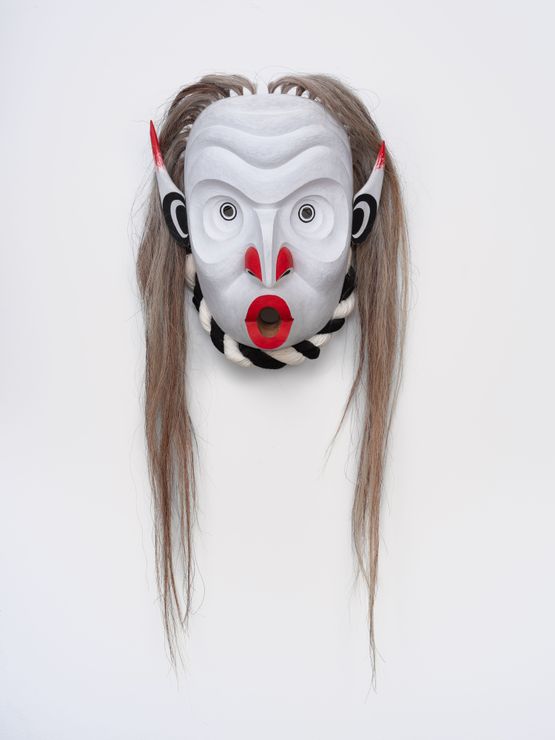 Kwakwakawakw Musgamakw Dzawadaenuxw First Nation Pookmis by Beau Dick contemporary artwork Sculpture