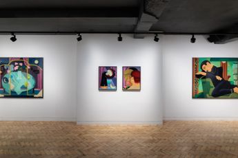 Contemporary art exhibition Gori Mora Burning Desires at Unit London United Kingdom