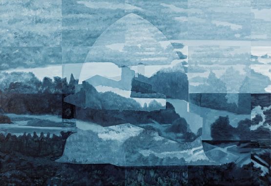 Archive of Nature - Lianzhuang Village by Xue Feng contemporary artwork Painting